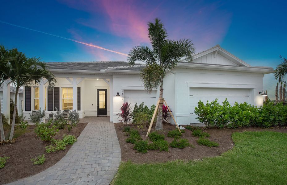Representative exterior photo of a completed home built from the Stardom by Del Webb in Del Webb Naples, Ave Maria, FL (Image 20).