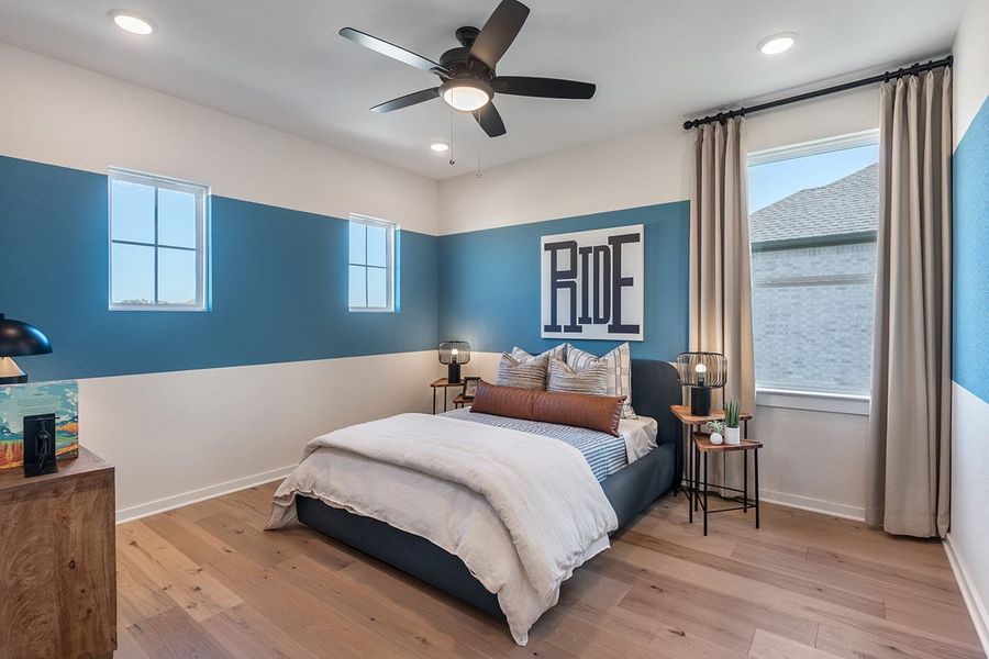 Furnished interior view inside a new home in Flora, Hutto (Image 19).