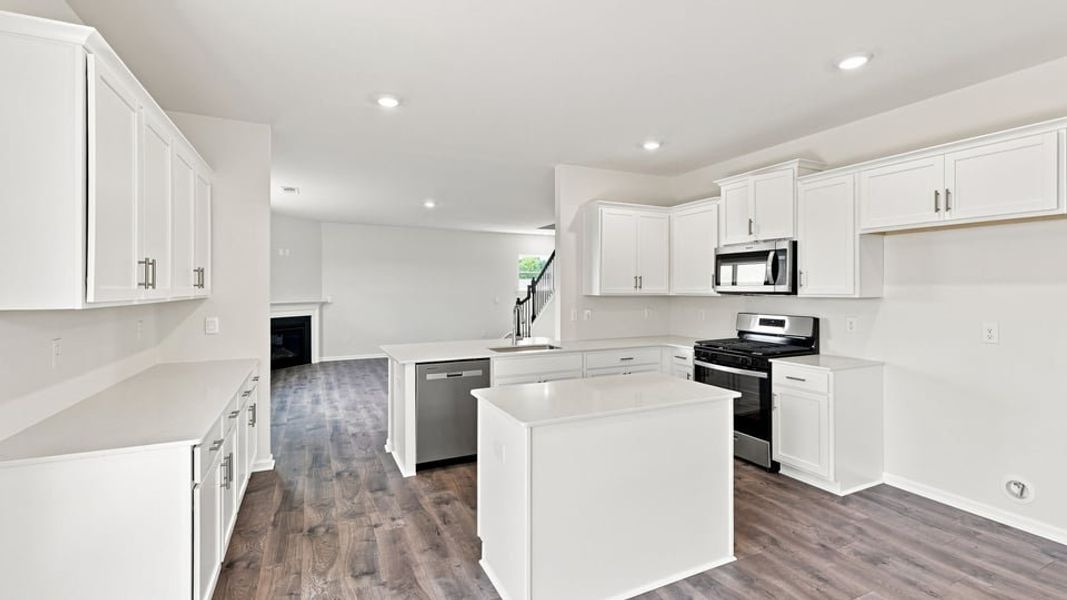 Furnished interior view inside a new home in Chestnut Ridge, Greenville (Image 8).