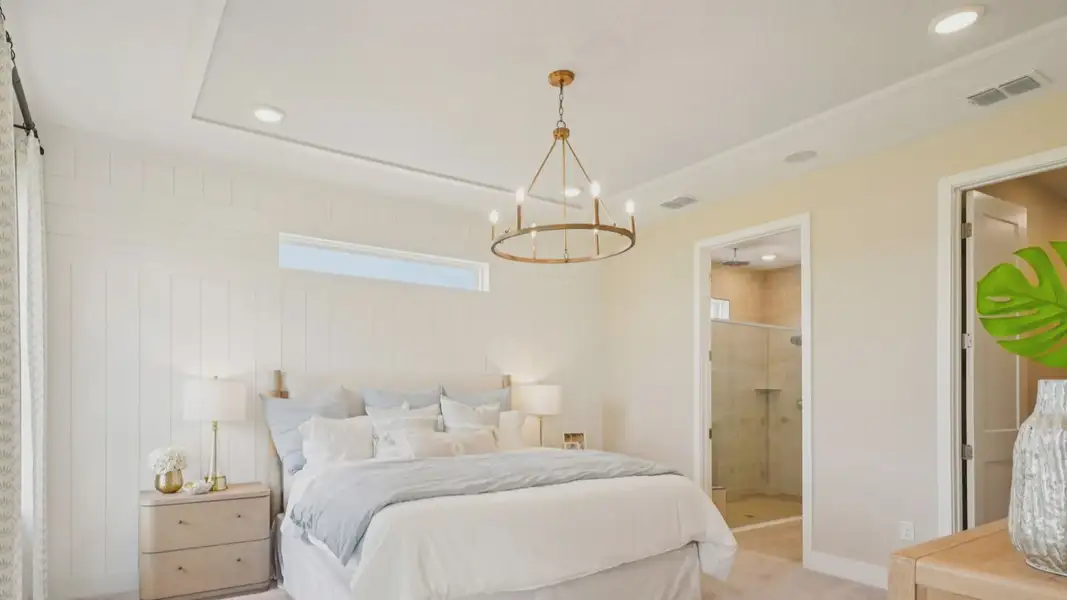 Furnished interior view inside a new home in Haven at Diamond Springs, Jacksonville (Image 10).