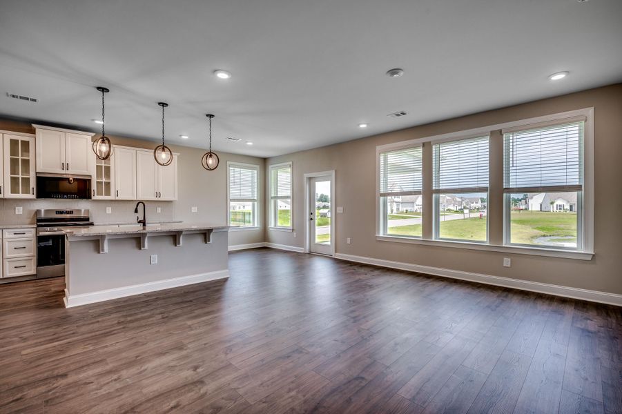 Spacious, unfurnished interior of a new home in The Groves of Berkeley, Moncks Corner (Image 23).