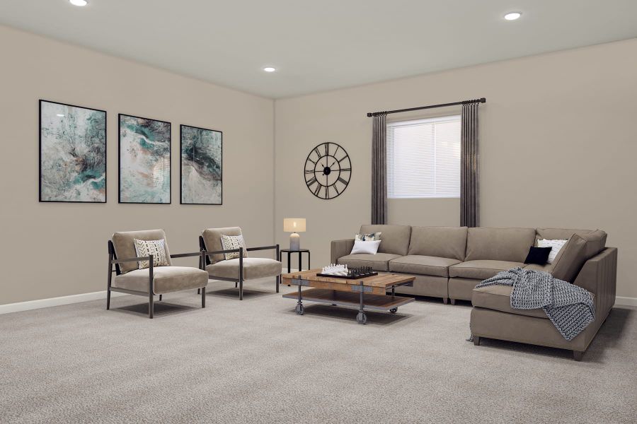 Representative furnished interior of a home built from the 3205 by Tri Pointe Homes in The Aurora Highlands, Aurora (Image 23).