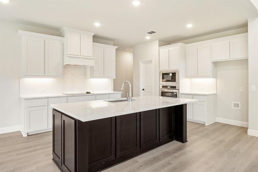 Furnished interior view inside a new home in Mockingbird Hills 60-65, Joshua (Image 10).