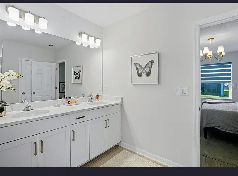 Furnished interior view inside a new home in , Port Charlotte (Image 31). Furnished interior view inside a new home in , Port Charlotte (Image 31).