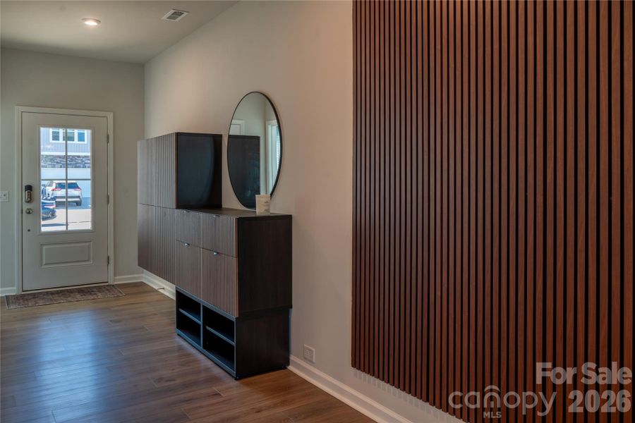 Furnished interior view inside a new home in Clairmont, Charlotte (Image 10). Furnished interior view inside a new home in Clairmont, Charlotte (Image 10).