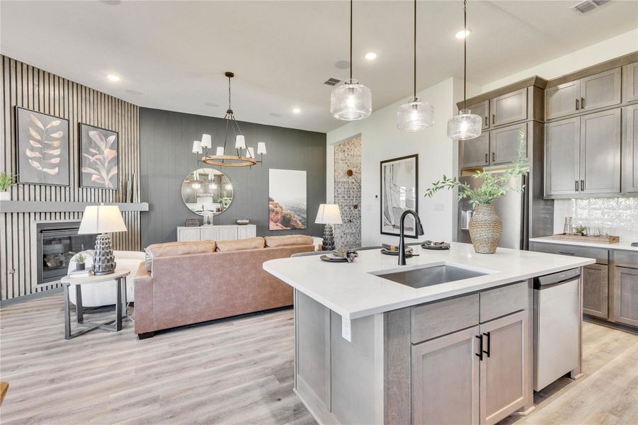 Model home photos of similar floorplans, not pictures of actual home.