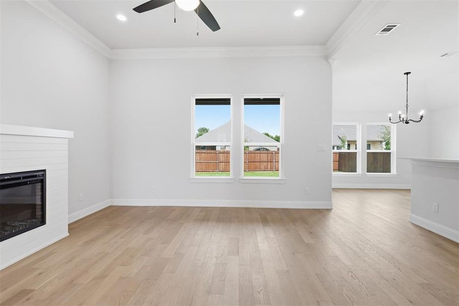 Spacious, unfurnished interior of a new home in , Springtown (Image 32).