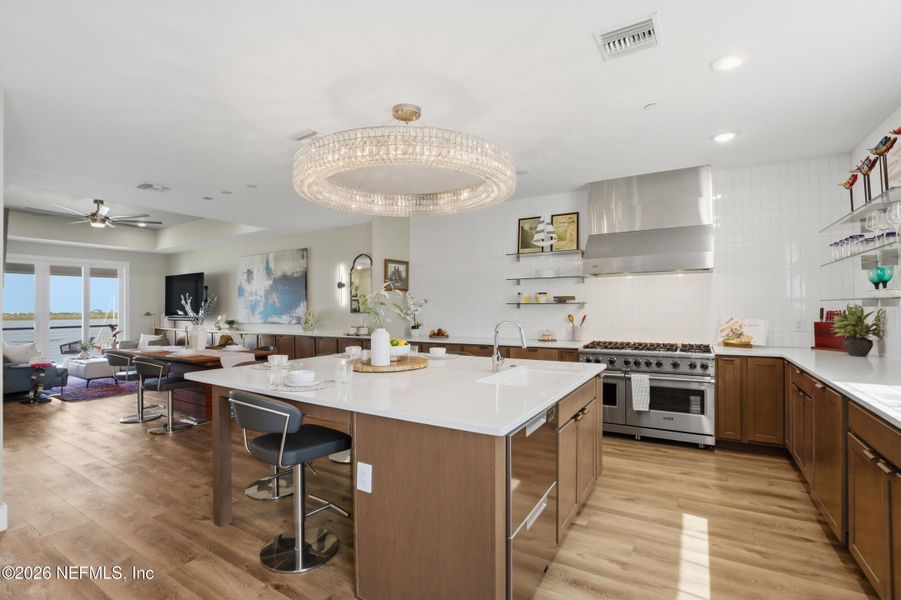 Furnished interior view inside a new home in , St. Augustine (Image 8).