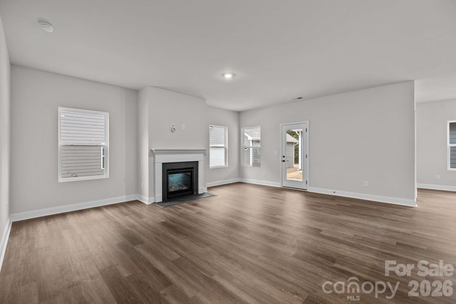 Spacious, unfurnished interior of a new home in Arbor Village, Matthews (Image 16).