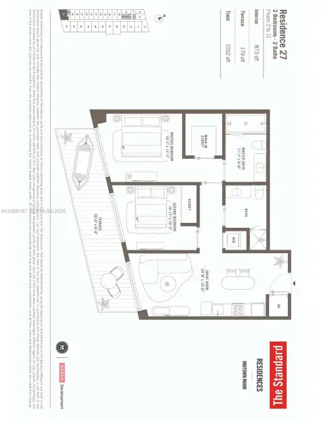 2D floor plan layout of this home in , Miami, FL (Image 4). 2D floor plan layout of this home in , Miami, FL (Image 4).