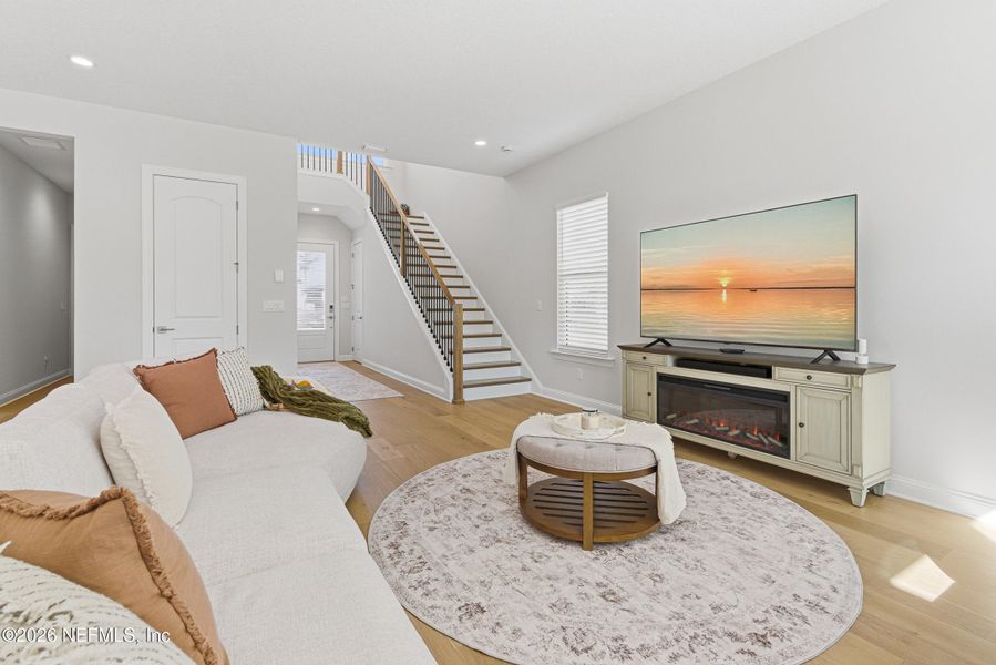 Furnished interior view inside a new home in , St. Johns (Image 5).