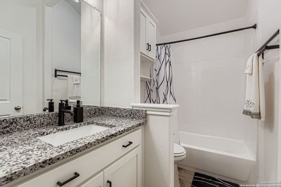 Furnished interior view inside a new home in , Spring Branch (Image 9).