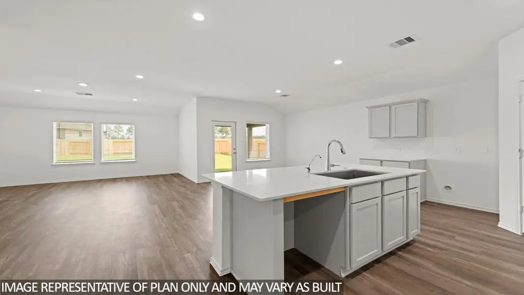 Furnished interior view inside a new home in Grand Pines, Magnolia (Image 4).