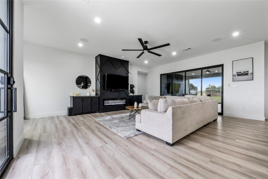 Furnished interior view inside a new home in , Sealy (Image 4).