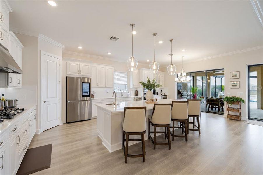 Furnished interior view inside a new home in , Fort Myers (Image 17).
