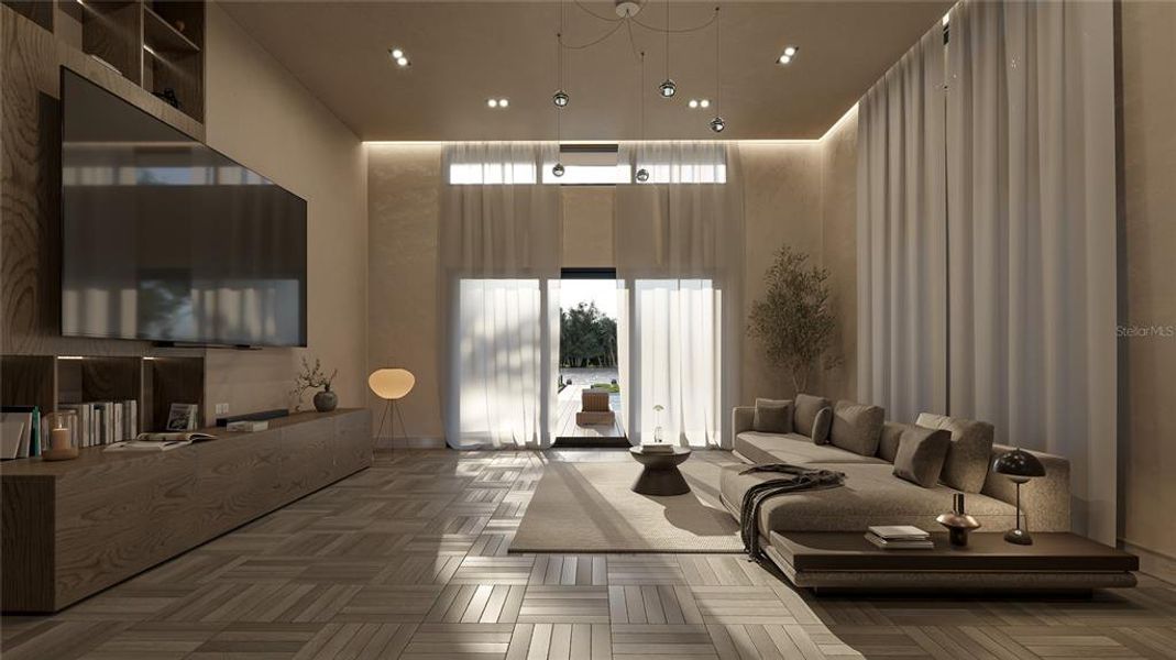 Furnished interior view inside a new home in , Punta Gorda (Image 8).