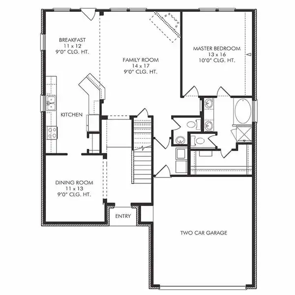 2D floor plan layout of this home in Audubon, Magnolia, TX (Image 2). 2D floor plan layout of this home in Audubon, Magnolia, TX (Image 2).