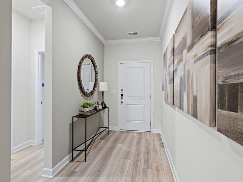 Furnished interior view inside a new home in Waterside, Longs (Image 25).