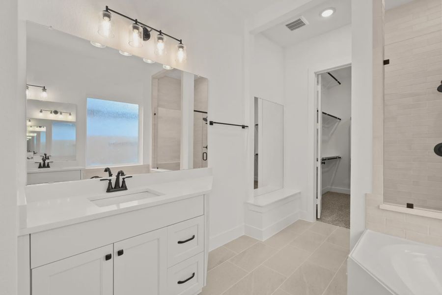 Representative furnished interior of a home built from the Pendleton by Chesmar Homes in Jordan Ranch 55's, Fulshear (Image 8). Representative furnished interior of a home built from the Pendleton by Chesmar Homes in Jordan Ranch 55's, Fulshear (Image 8).