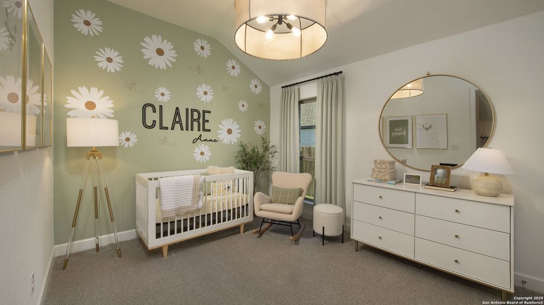 Furnished interior view inside a new home in Stillwater Ranch 50', San Antonio (Image 4).