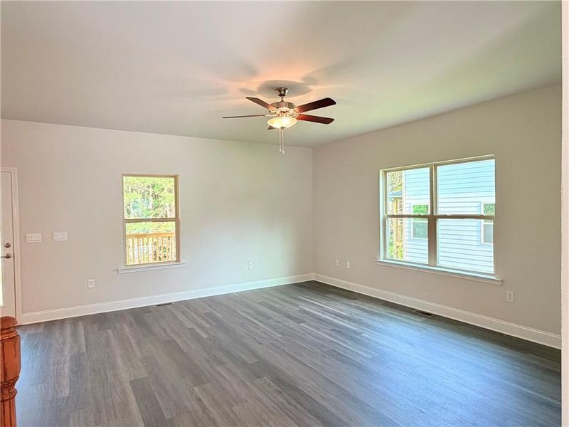 Spacious, unfurnished interior of a new home in Magnolia Villas, Cornelia (Image 14).