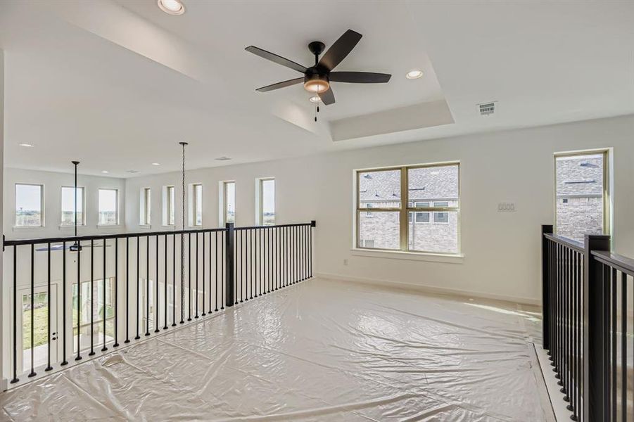 Spacious, unfurnished interior of a new home in Mosaic 40s, Prosper (Image 14). Spacious, unfurnished interior of a new home in Mosaic 40s, Prosper (Image 14).