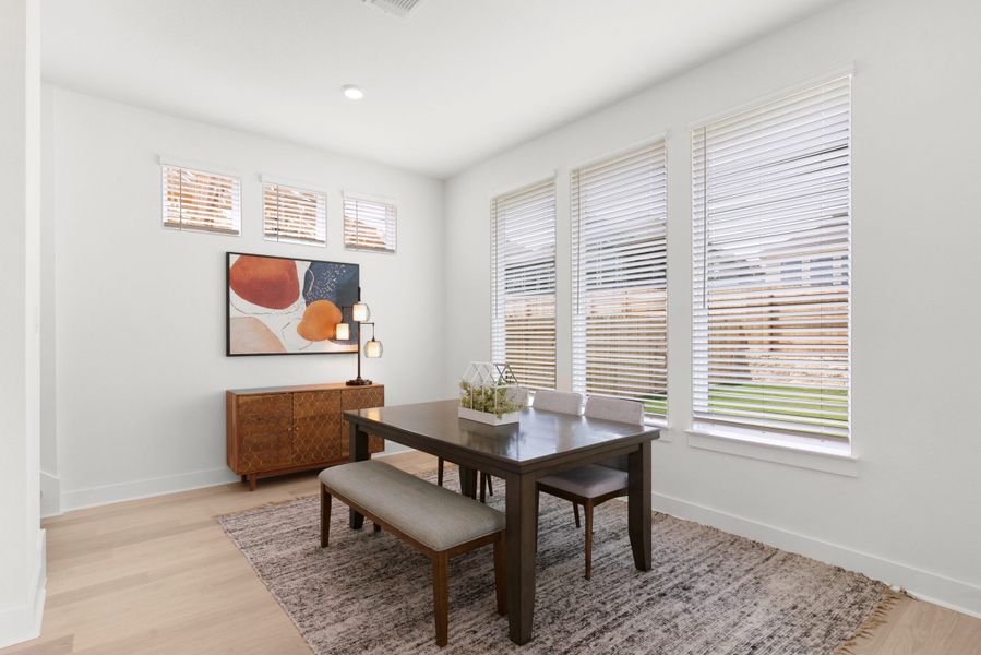 Furnished interior view inside a new home in Broken Oak, Georgetown (Image 6).
