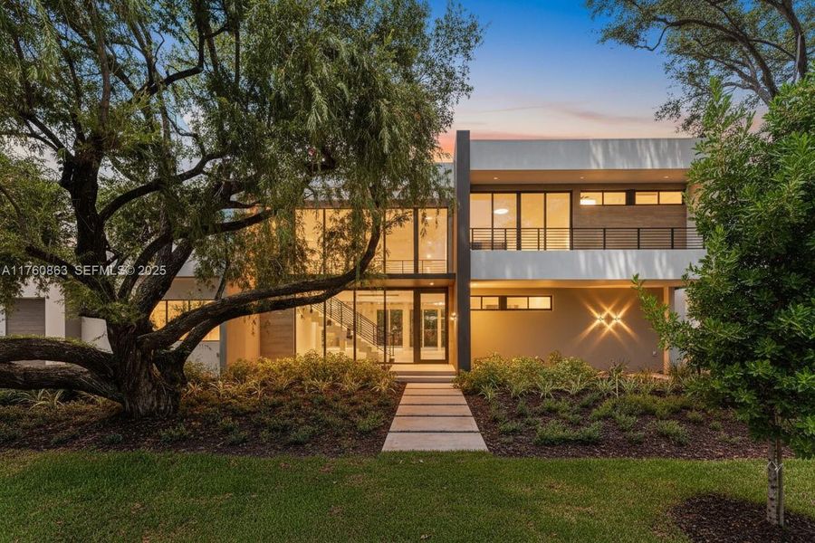 Front exterior of a new home in , South Miami, FL, highlighting curb appeal (Image 1).