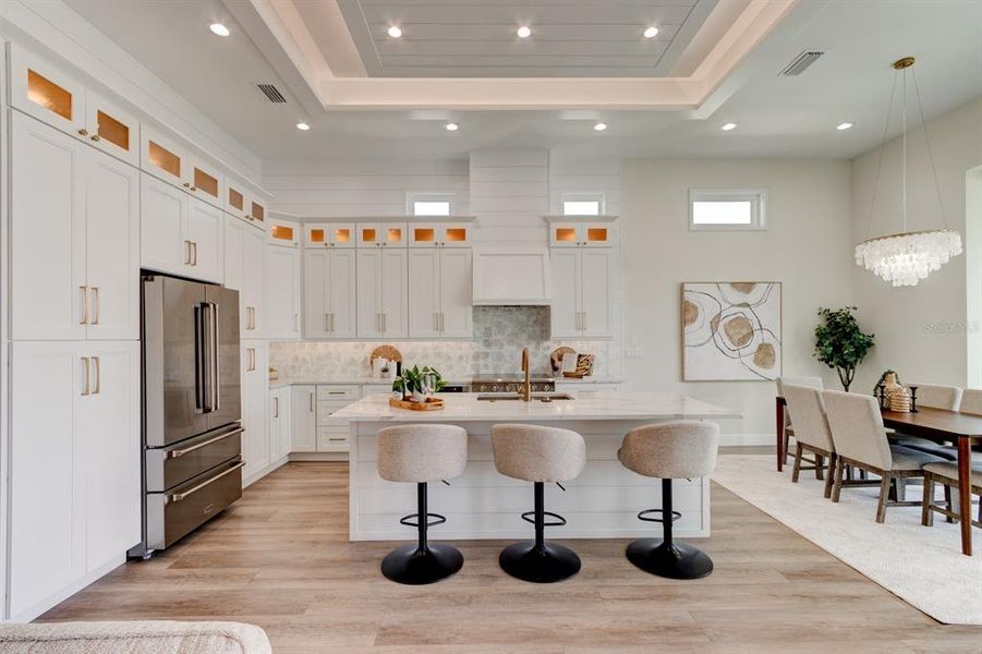 Furnished interior view inside a new home in , New Smyrna Beach (Image 38).