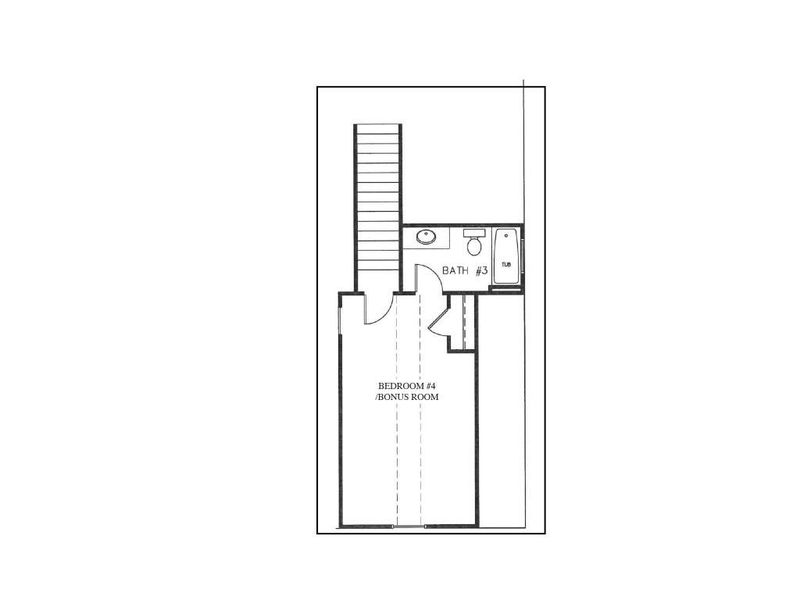 2D floor plan layout of this home in , Homer, GA (Image 4).