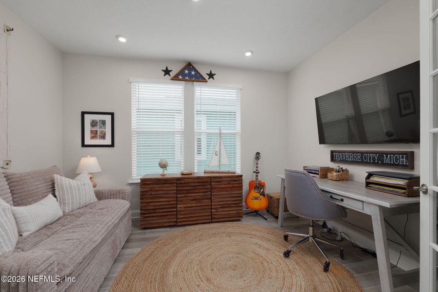 Furnished interior view inside a new home in RiverTown, St. Johns (Image 32).