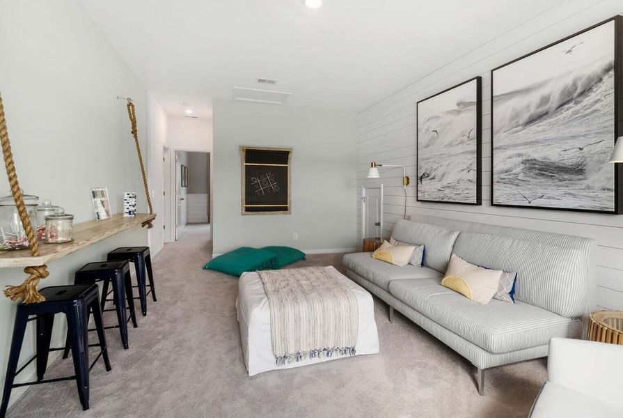 Furnished interior view inside a new home in Carnes Crossroads: Arbor Collection, Summerville (Image 2).
