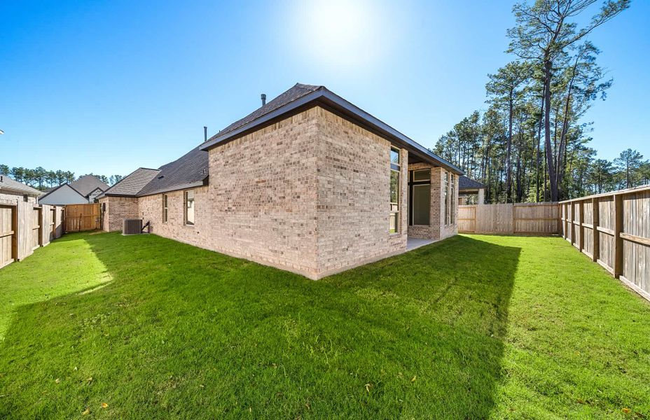 Representative exterior details of a home built from the 2464 by Ravenna Homes in The Highlands 55′, Porter (Image 22). Representative exterior details of a home built from the 2464 by Ravenna Homes in The Highlands 55′, Porter (Image 22).