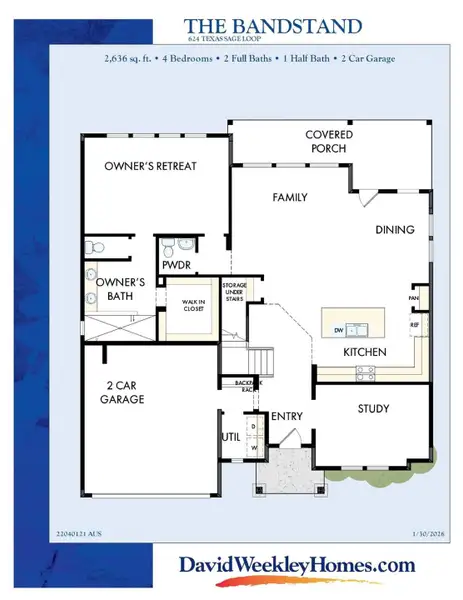 Floor Plan - 1st Floor