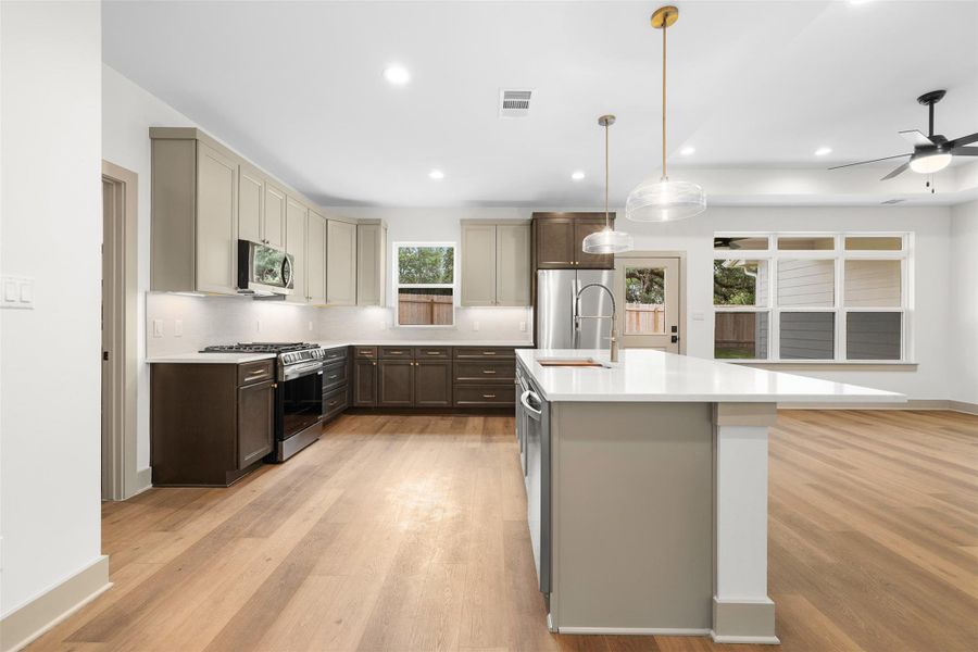 large open kitchen with island large open kitchen with island