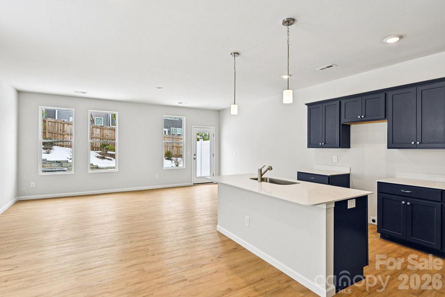 Furnished interior view inside a new home in Ruby Dixon Crossing, Gastonia (Image 5).