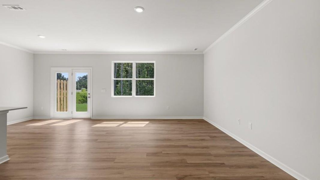 Spacious, unfurnished interior of a new home in Hughes Court, Dawsonville (Image 16). Spacious, unfurnished interior of a new home in Hughes Court, Dawsonville (Image 16).