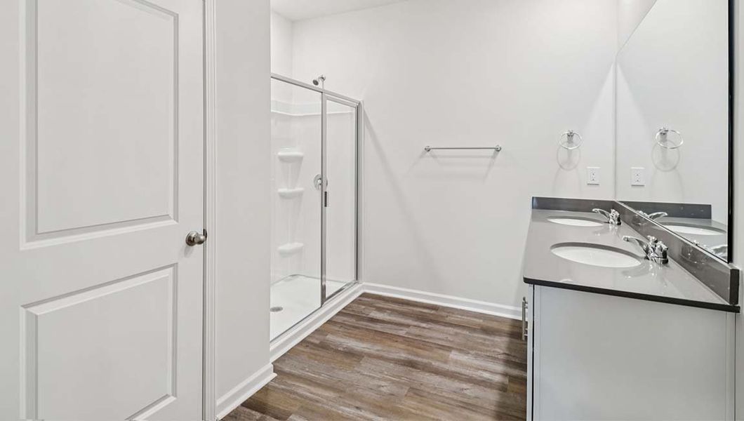 Furnished interior view inside a new home in Silverstein, Salisbury (Image 8).