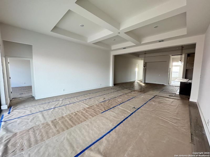 In-progress construction of a new home in Megan's Landing 70's, Castroville, TX (Image 6).