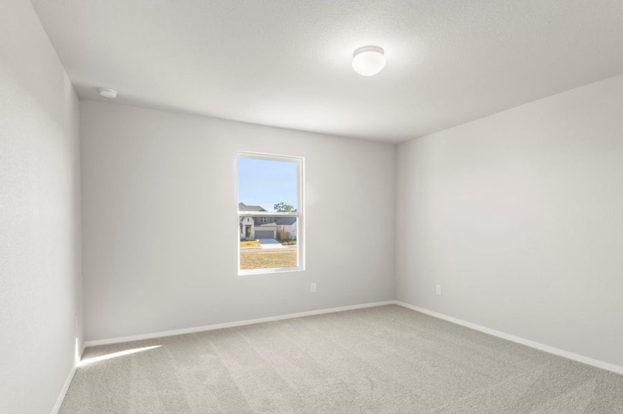 Spacious, unfurnished interior of a new home in Oaks at San Gabriel, Georgetown (Image 28).