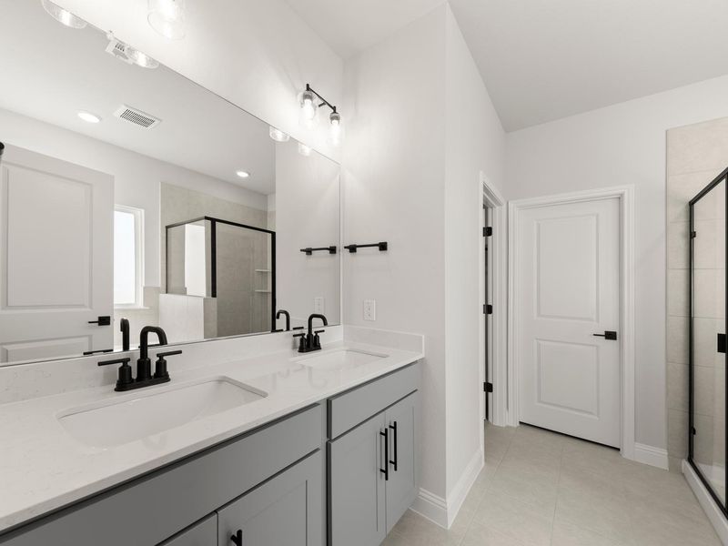Furnished interior view inside a new home in Waverly Estates, Nevada (Image 10).