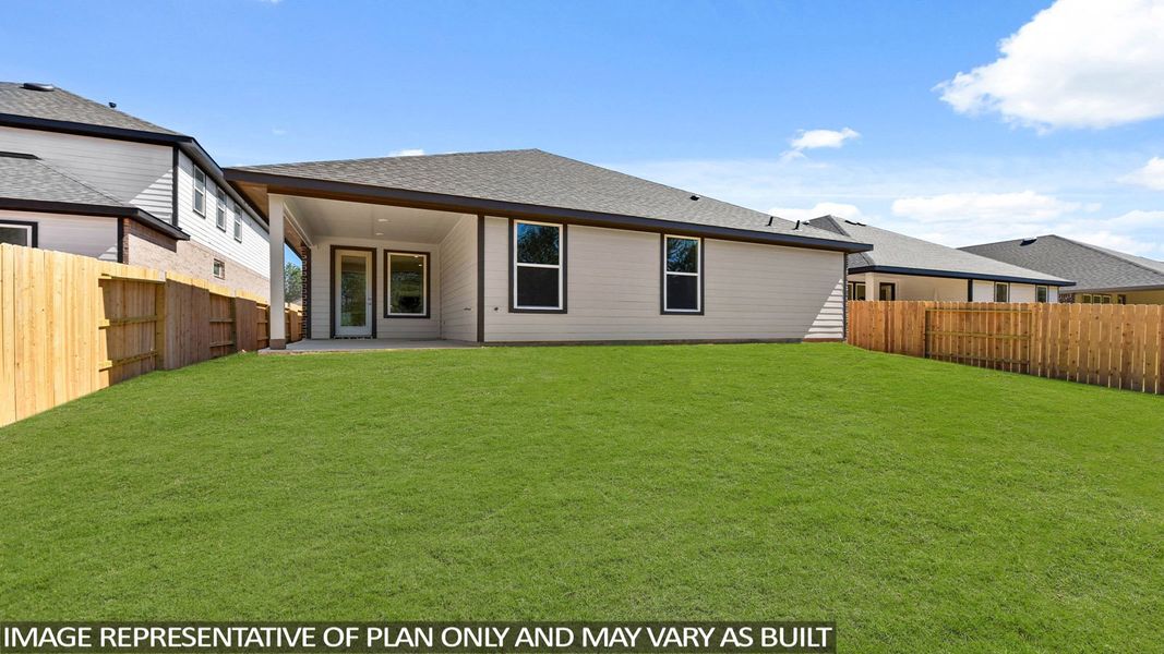 Representative exterior details of a home built from the Amethyst by D.R. Horton in Mill Creek Estates, Magnolia (Image 4). Representative exterior details of a home built from the Amethyst by D.R. Horton in Mill Creek Estates, Magnolia (Image 4).