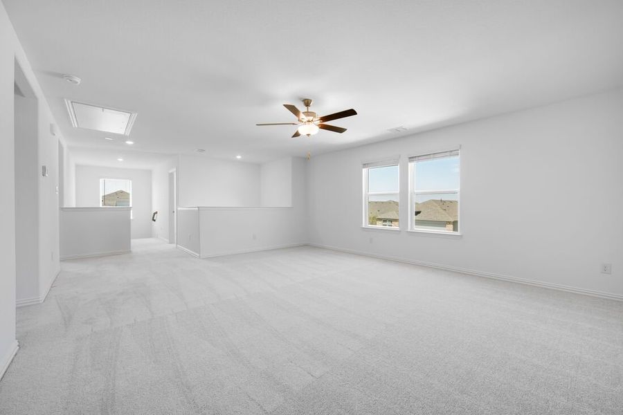 Spacious, unfurnished interior of a new home in River Ridge, Crandall (Image 22). Spacious, unfurnished interior of a new home in River Ridge, Crandall (Image 22).