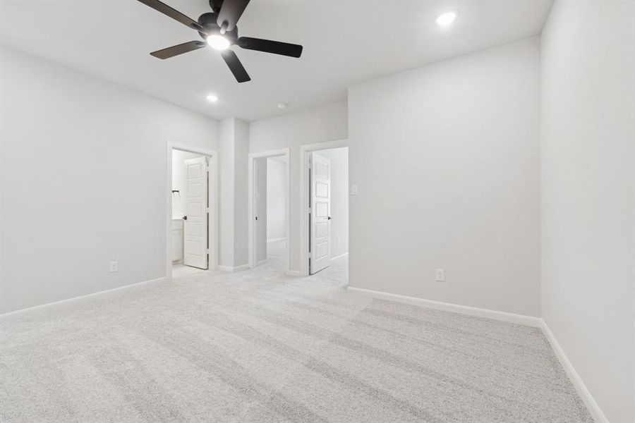 Spacious, unfurnished interior of a new home in Hillside at Las Colinas, Irving (Image 31). Spacious, unfurnished interior of a new home in Hillside at Las Colinas, Irving (Image 31).