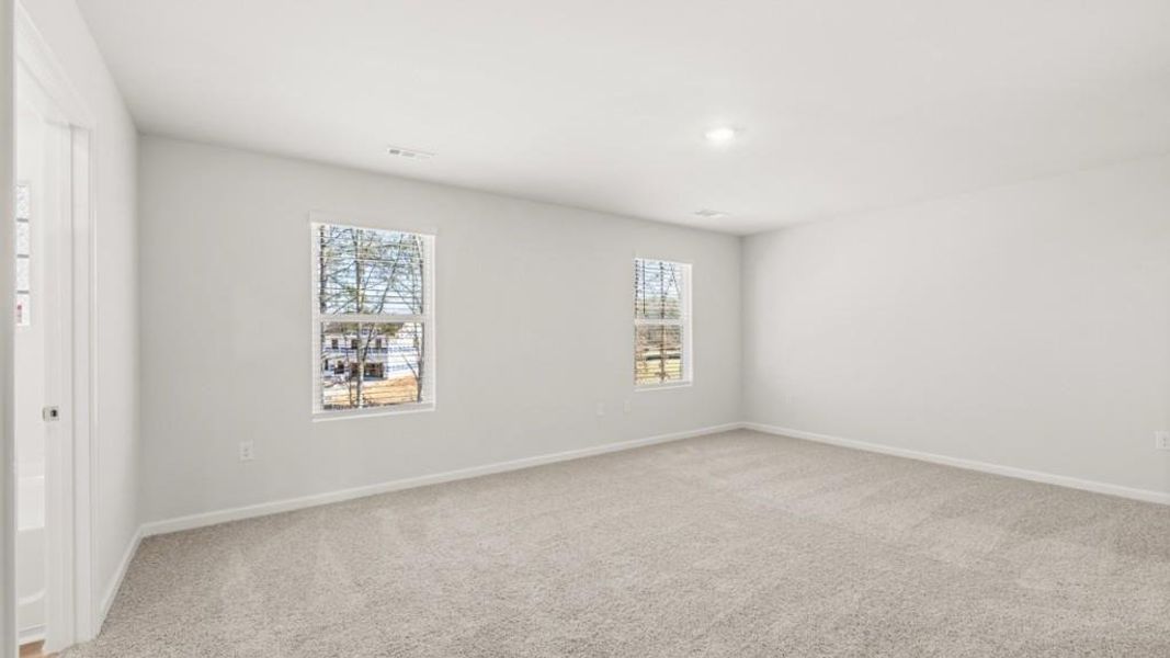 Spacious, unfurnished interior of a new home in Braselton Village, Braselton (Image 17). Spacious, unfurnished interior of a new home in Braselton Village, Braselton (Image 17).