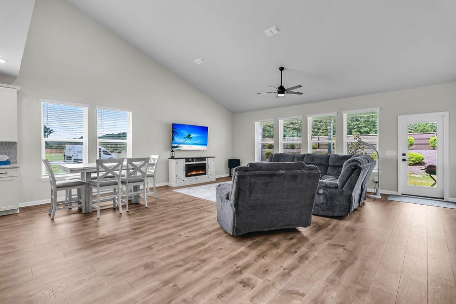 Furnished interior view inside a new home in The Groves of Berkeley, Moncks Corner (Image 10).