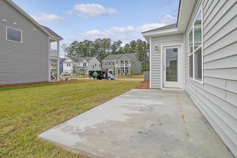 Exterior details and patio area of a home in Watson Hill, Summerville (Image 3).