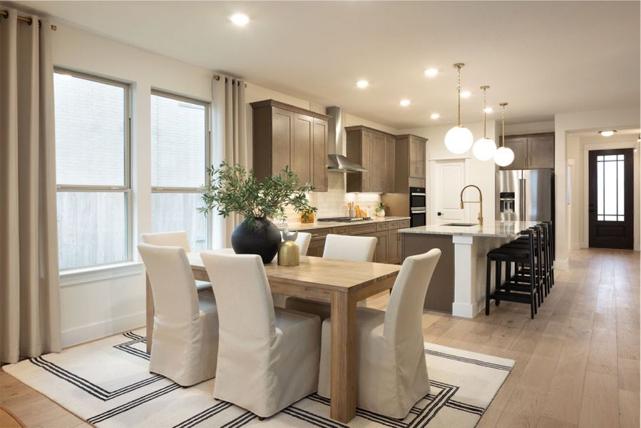 Representative furnished interior of a home built from the Fox Hollow by Pulte Homes in Sunfield, Mustang Ridge (Image 7).
