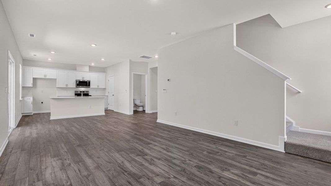 Spacious, unfurnished interior of a new home in Olive Branch, Wilson's Mills (Image 15). Spacious, unfurnished interior of a new home in Olive Branch, Wilson's Mills (Image 15).