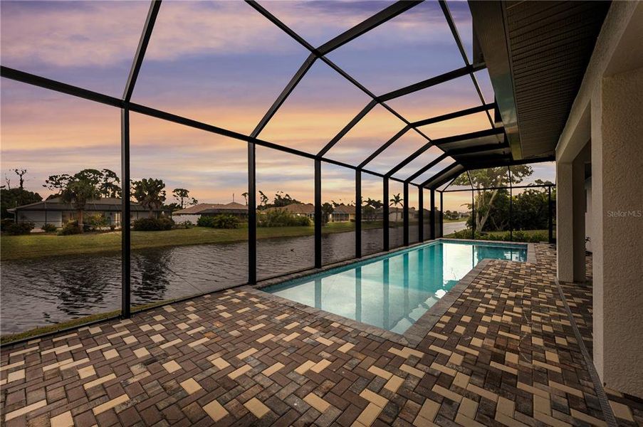 Exterior details and patio area of a home in , Rotonda West (Image 23).